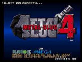 Metal Slugs 4 | RetroGames.Fun